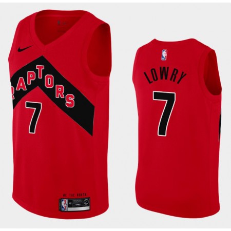 Herren NBA Toronto Raptors Trikot Kyle Lowry 7 Jordan Brand 2020-2021 Icon Edition Swingman